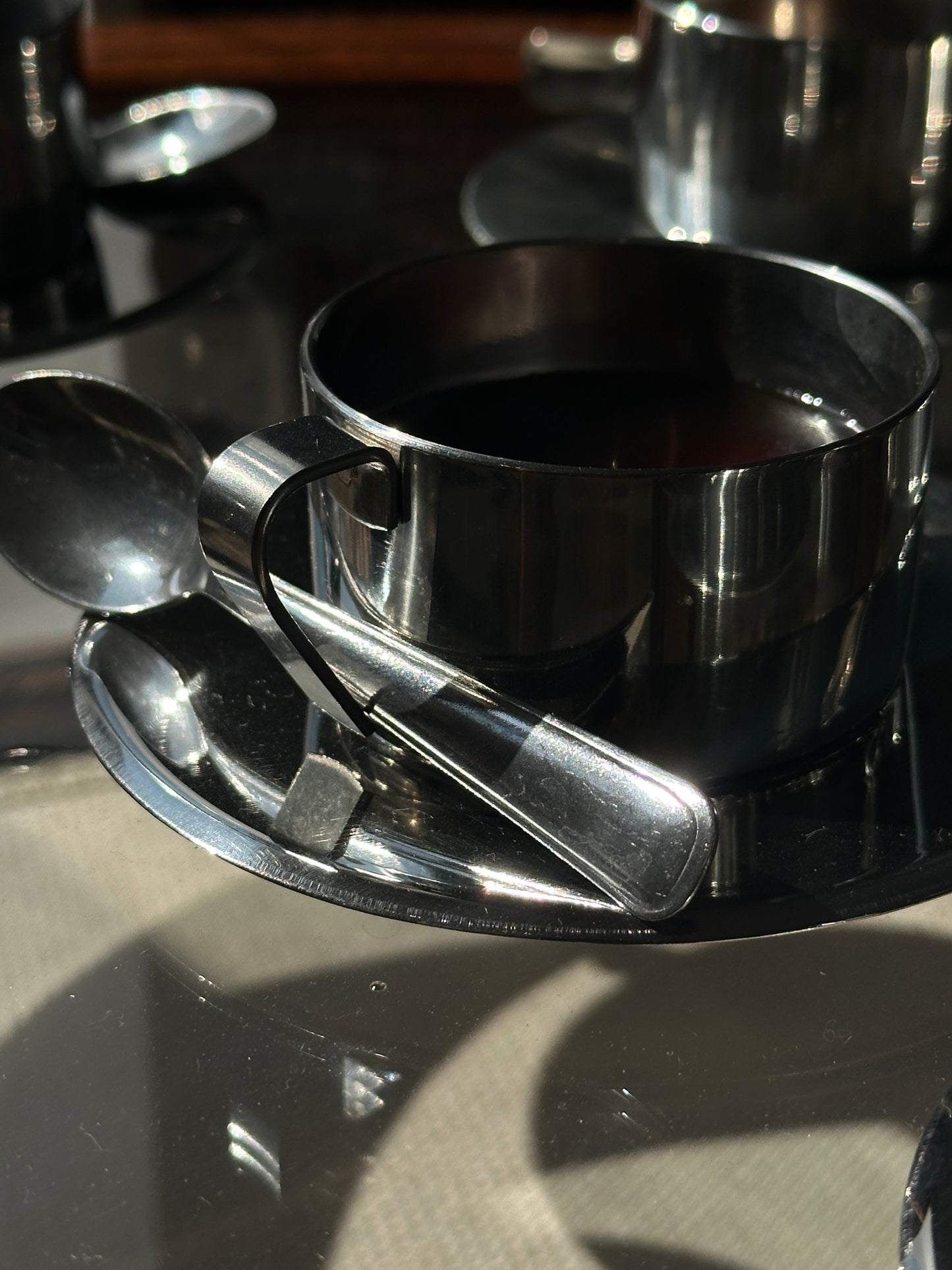 ESPRESSO CUPS WITH SPOON