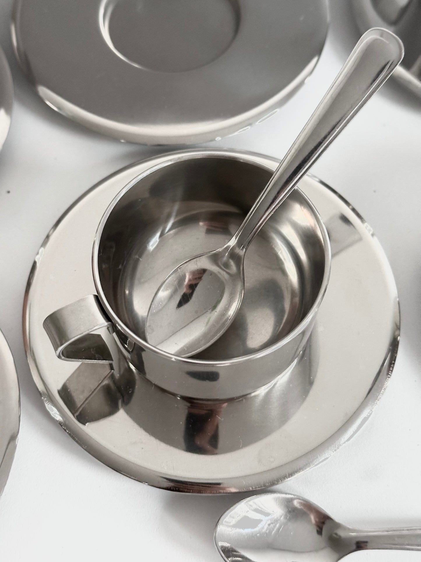 ESPRESSO CUPS WITH SPOON