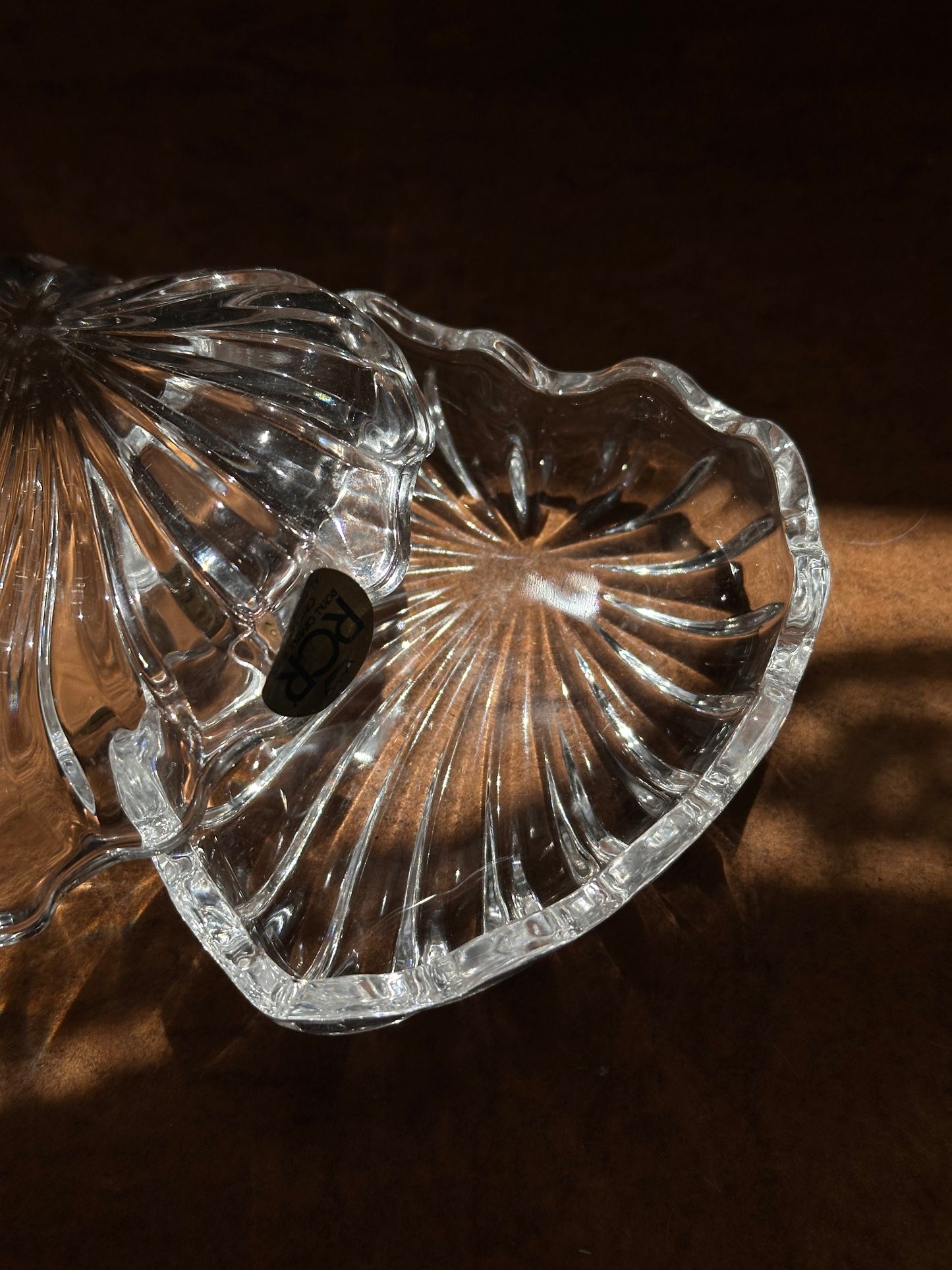 CRYSTAL HEART JEWELRY BOX