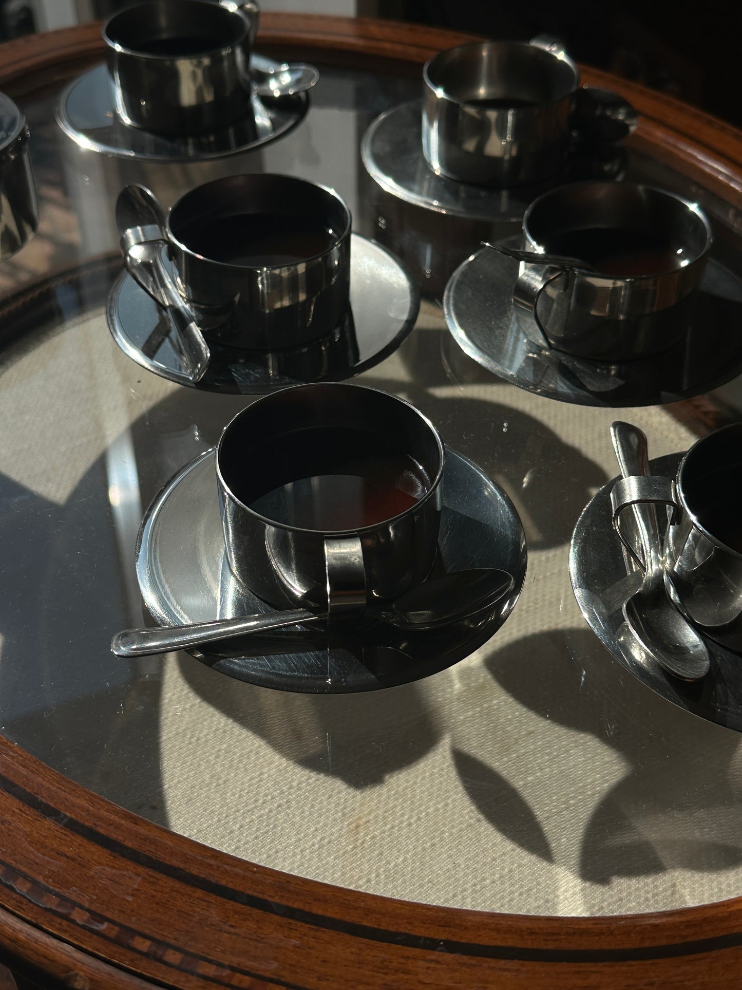 ESPRESSO CUPS WITH SPOON