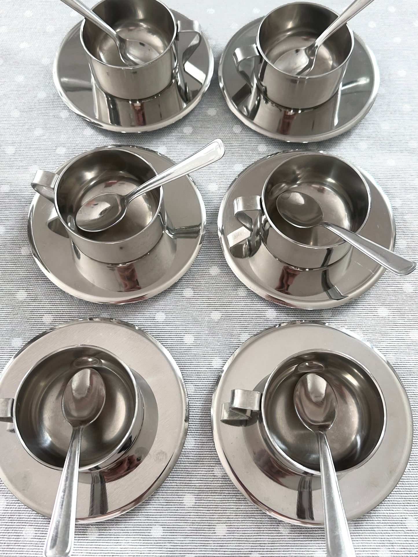 ESPRESSO CUPS WITH SPOON