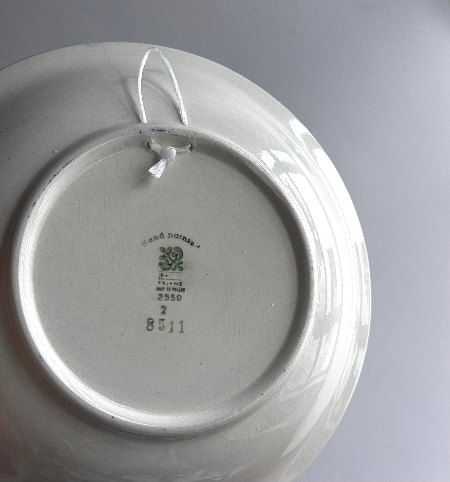 FAIENCE DEEP SERVING BOWL