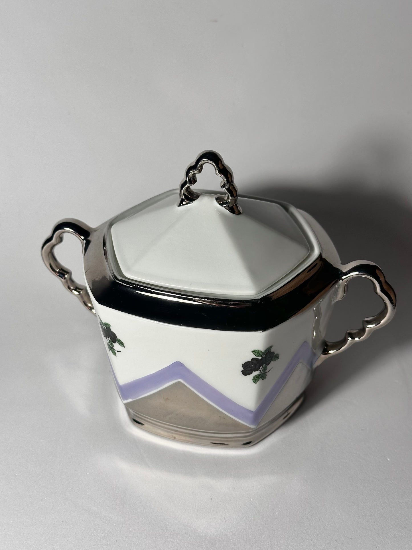 PORCELAIN SUGAR BOWL