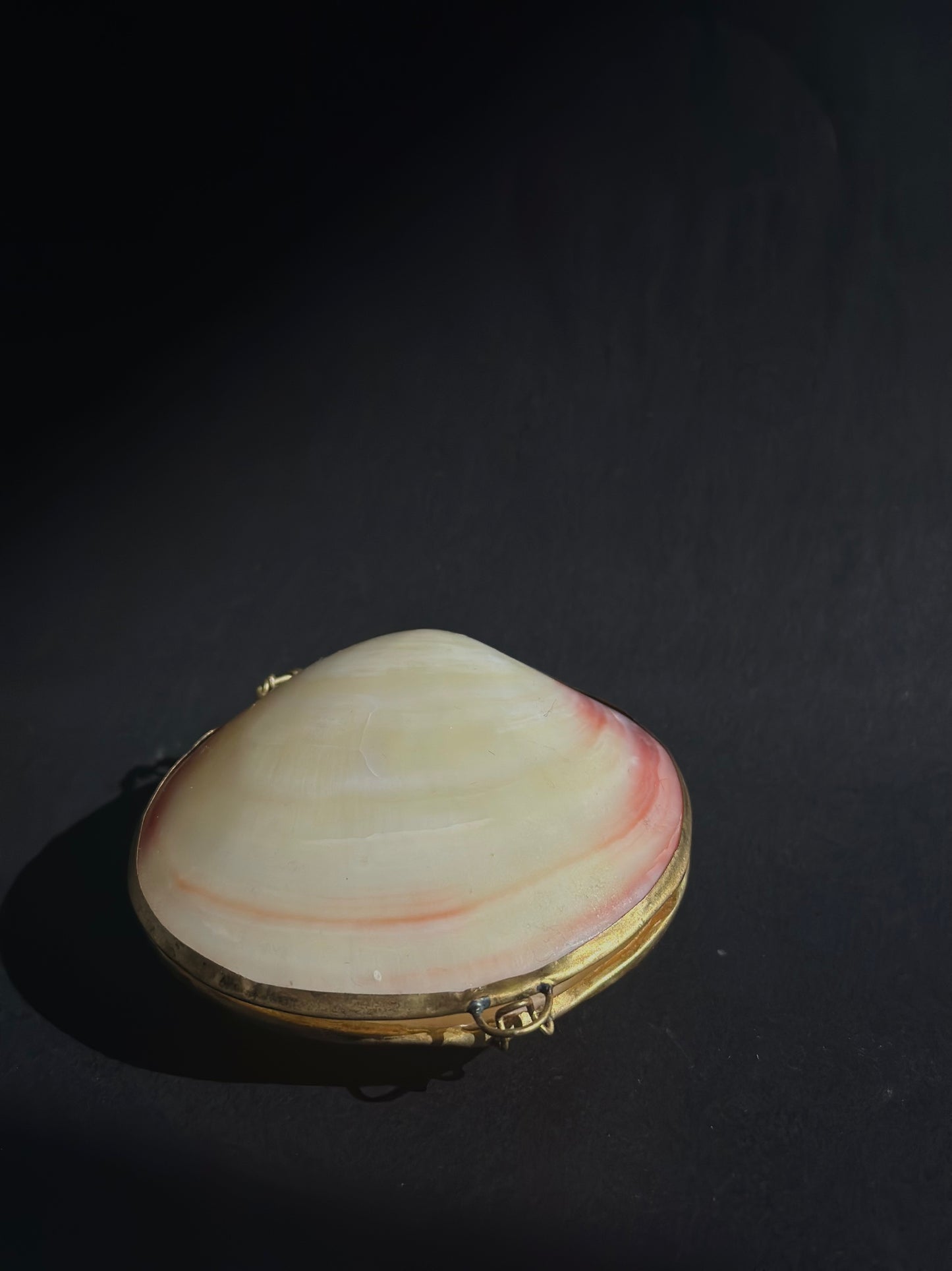 MOTHER OF PEARL RING BOX