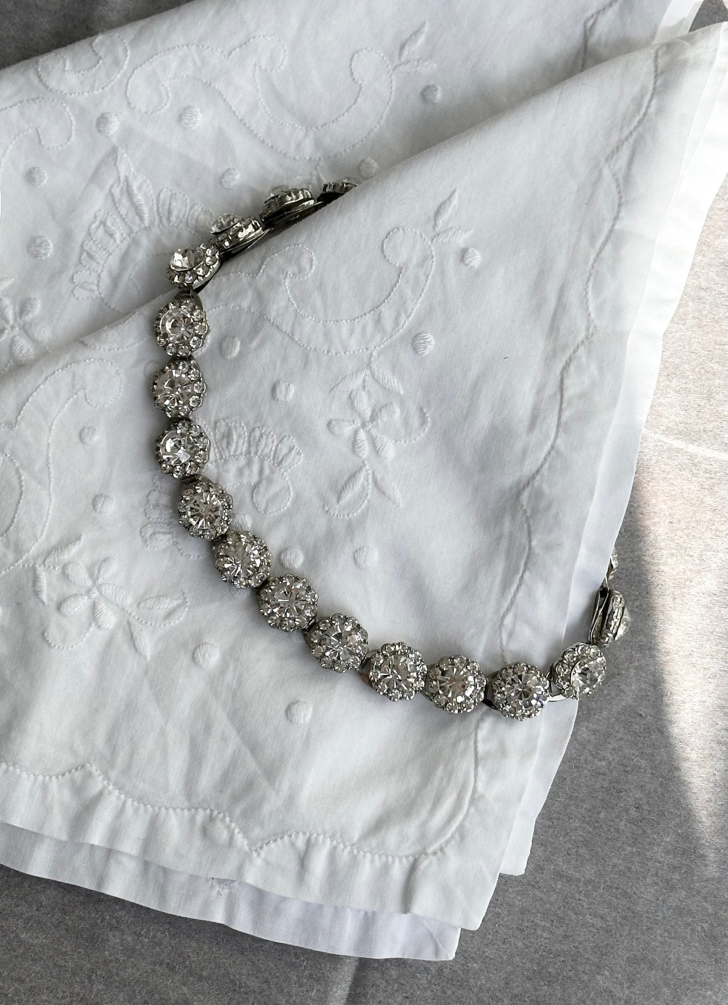 TWO HAND EMBROIDERED SERVIETTE
