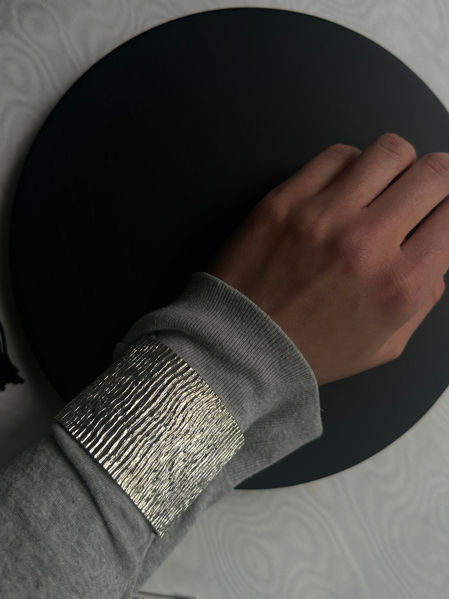 Rugged Metal Cuff Bracelet