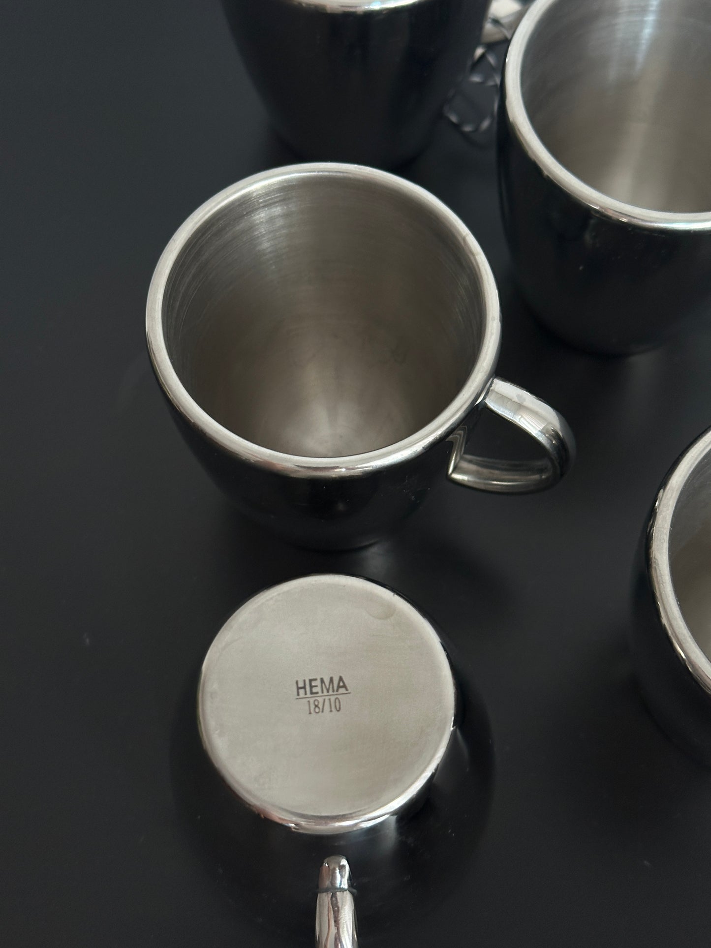Stainless Steel Hema Tea Mug Set of 2
