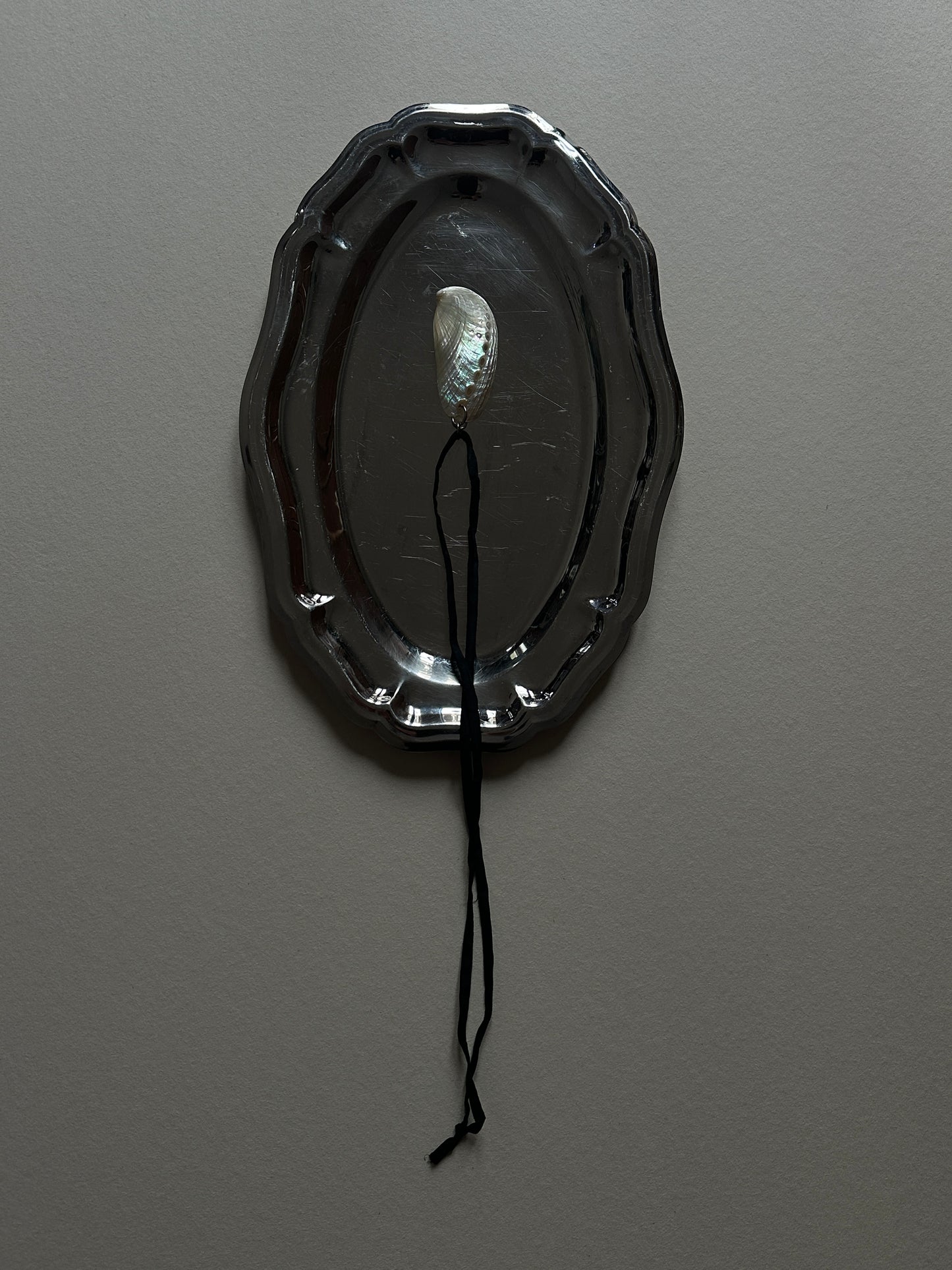 Faux Mother of Pearl Pendant