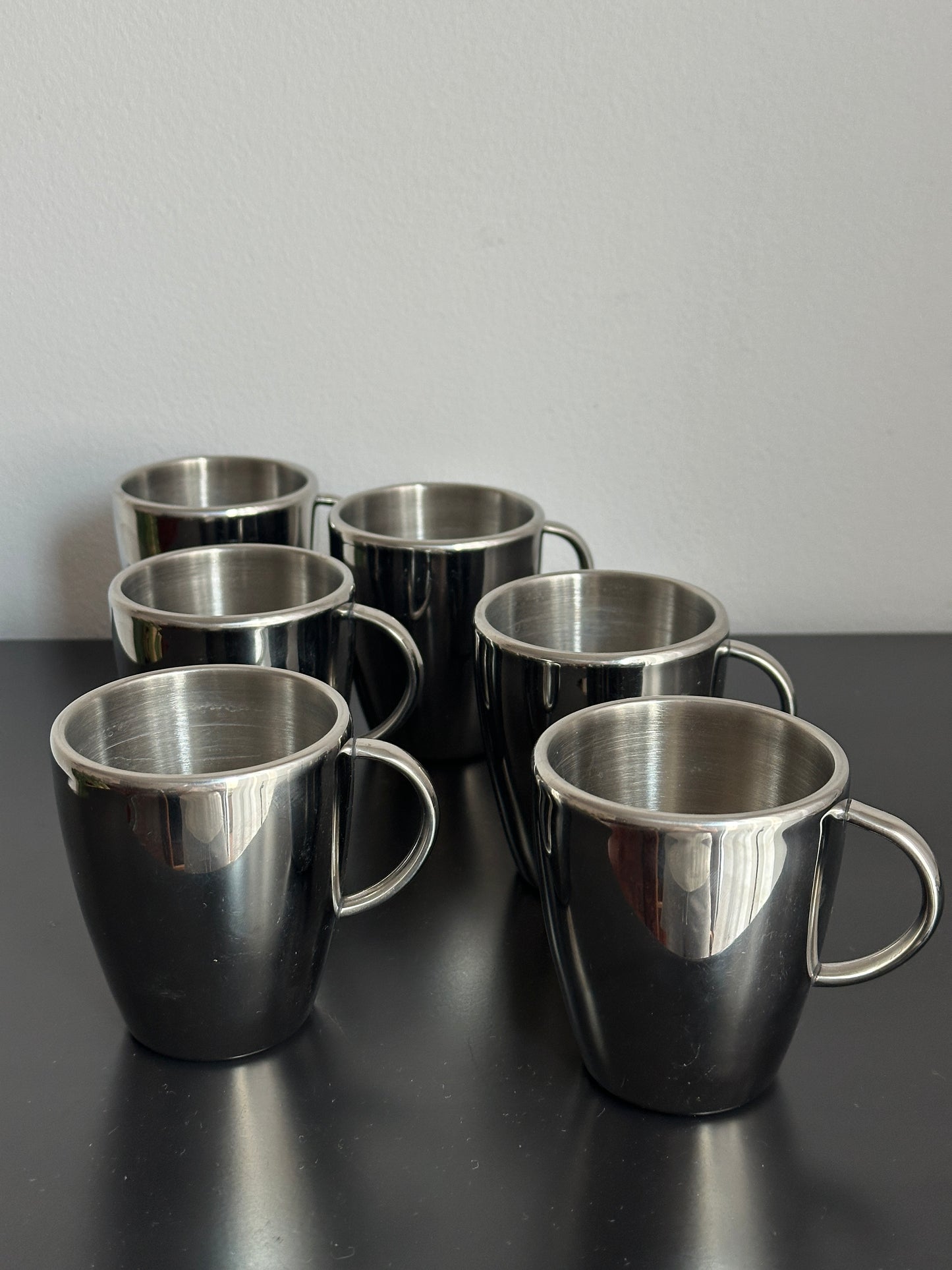 Stainless Steel Hema Tea Mug Set of 2