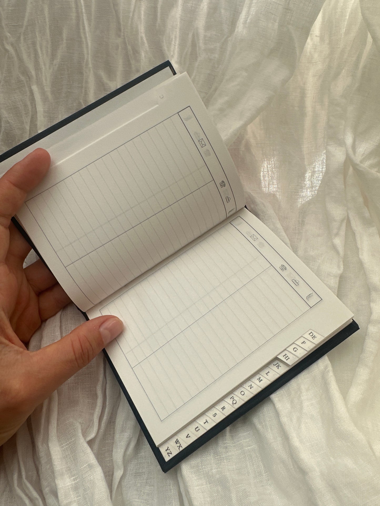 Vintage Sterling Silver Cover Agenda