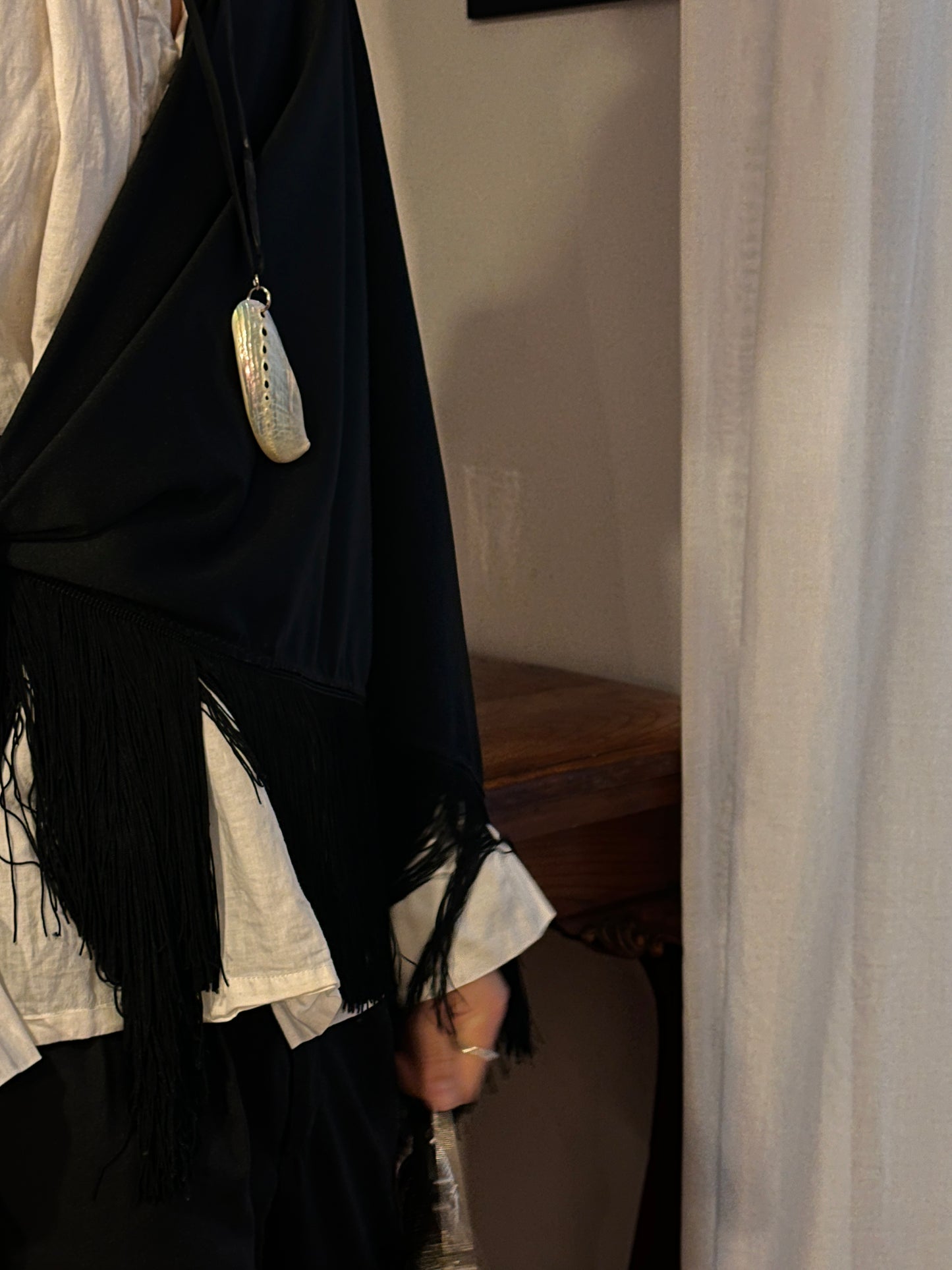 Faux Mother of Pearl Pendant