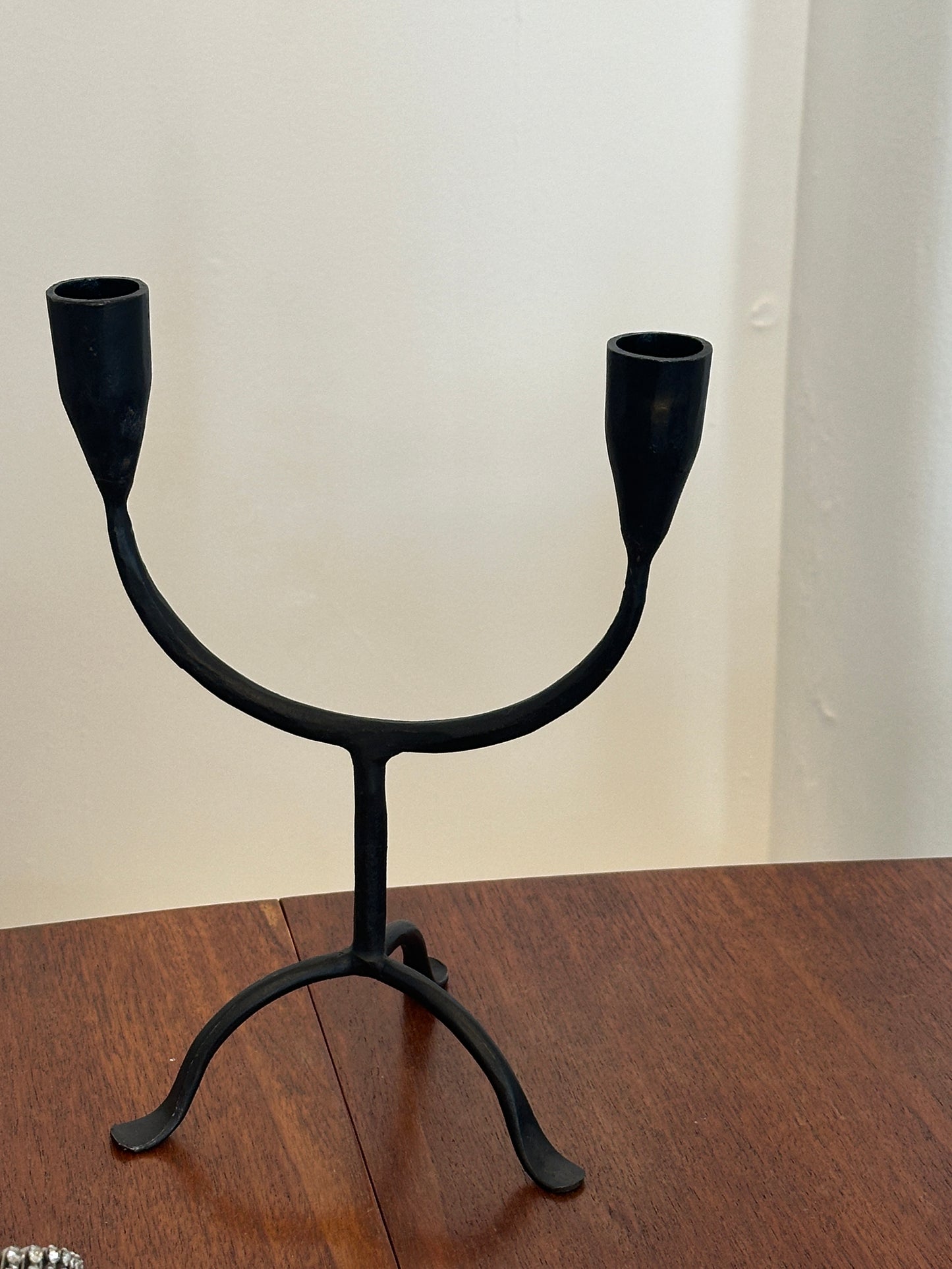 Iron Candle Holder