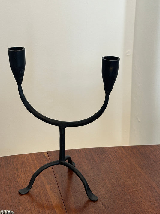 Iron Candle Holder