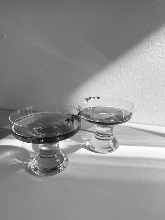 70S CHAMPAGNE GLASSES