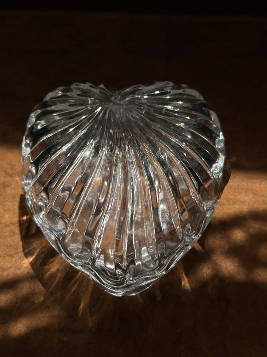CRYSTAL HEART JEWELRY BOX