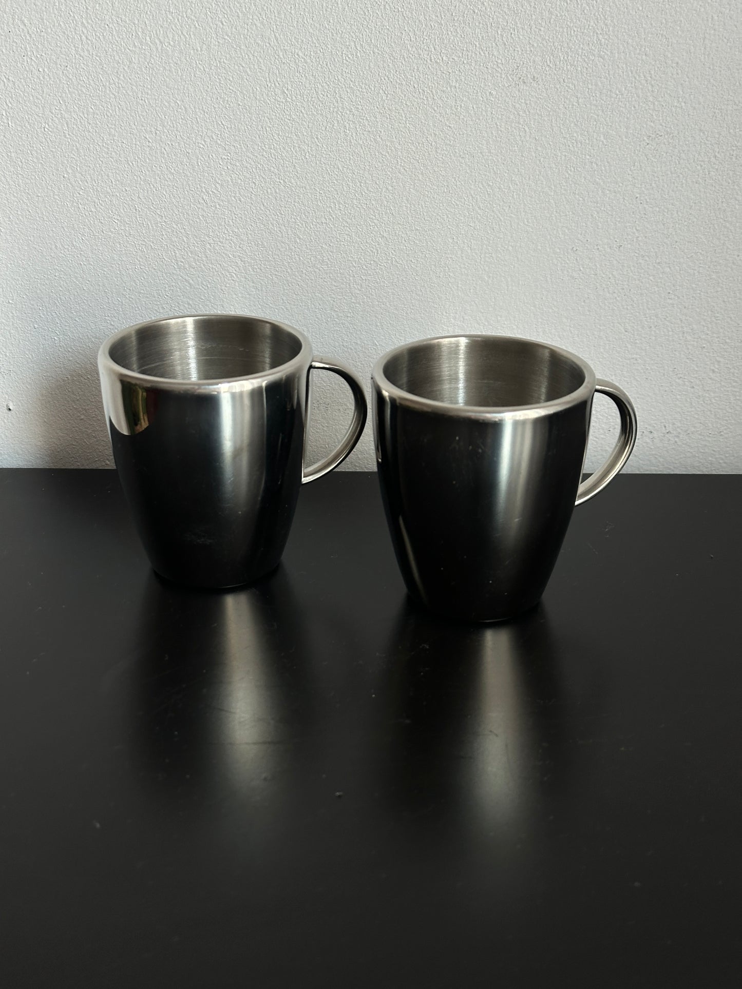 Stainless Steel Hema Tea Mug Set of 2