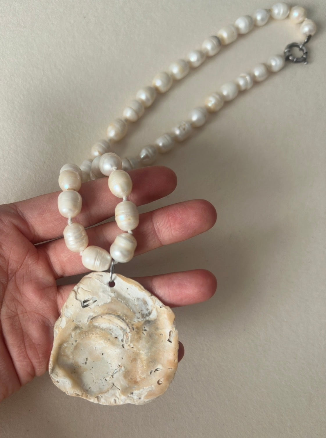 Heavy Cultivated Pearl Necklace