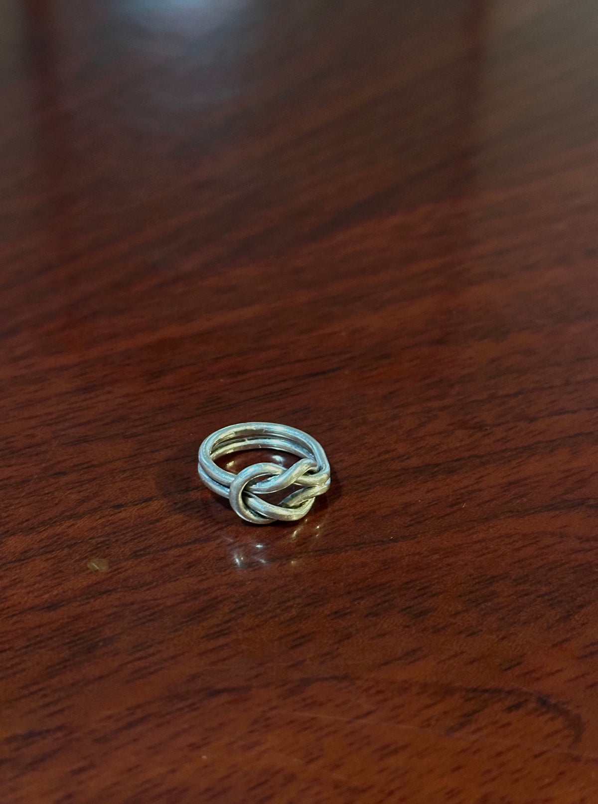 Knot Silver Ring