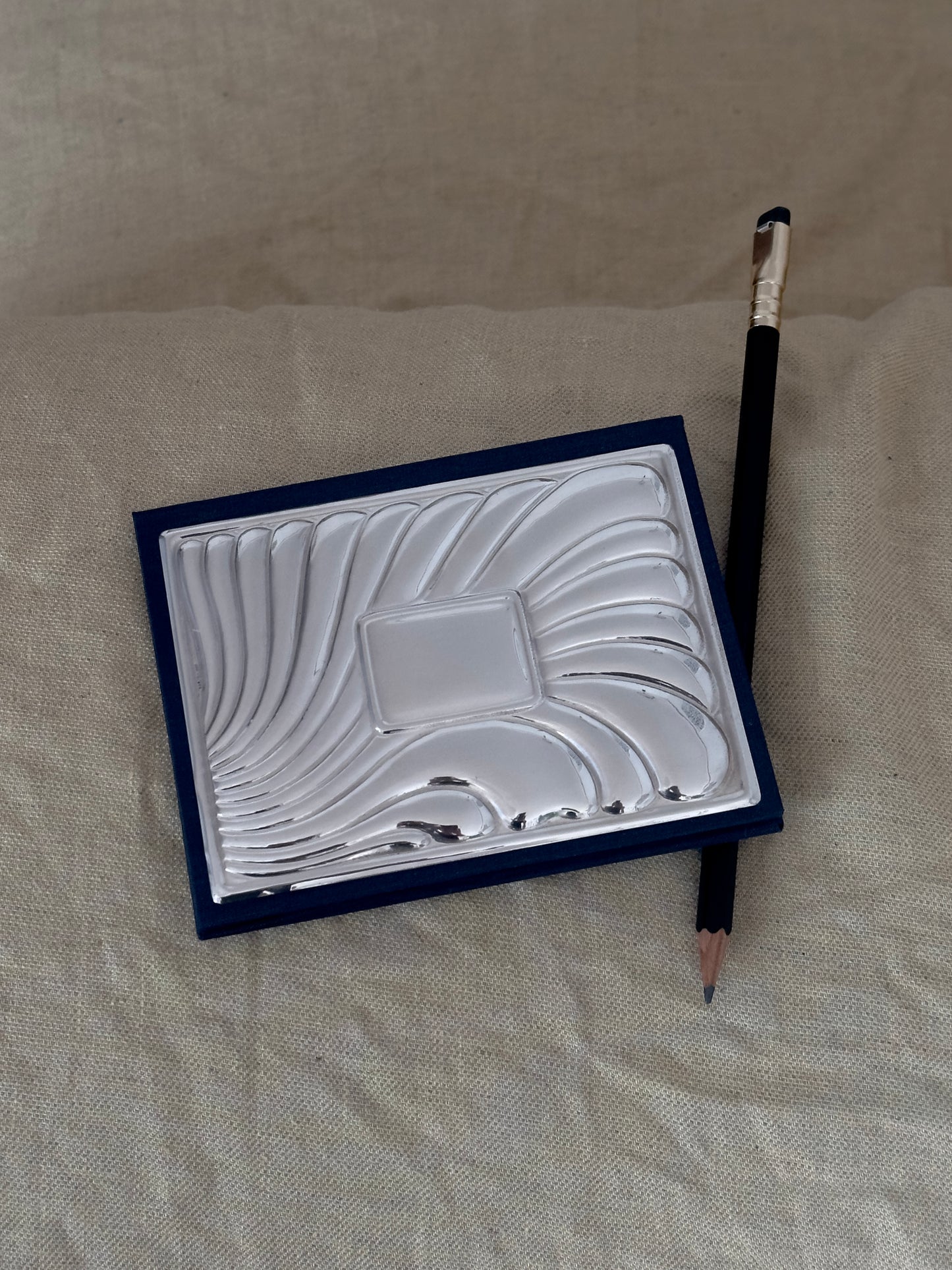 Vintage Sterling Silver Cover Agenda