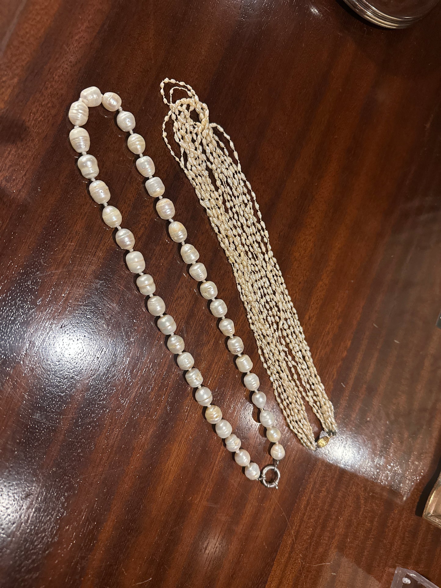 Heavy Cultivated Pearl Necklace