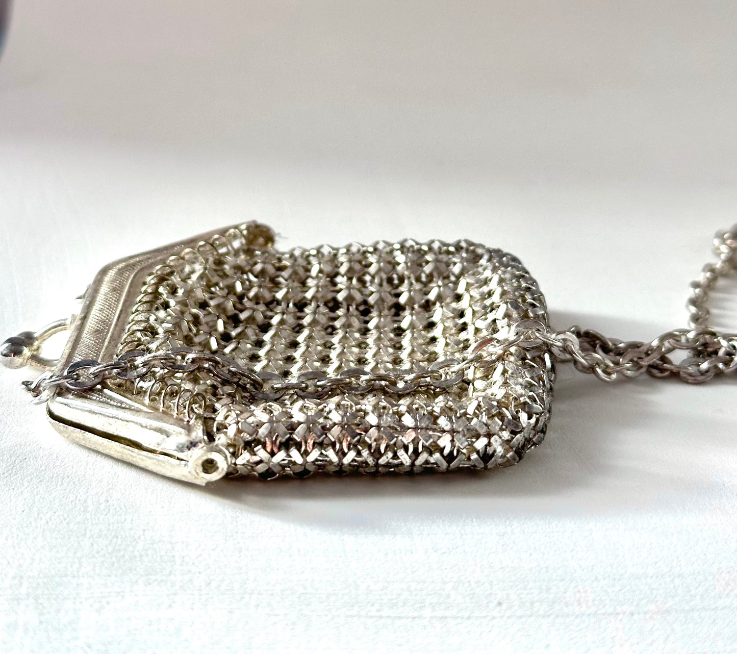 METALLIC MINIATURE BAG PENDANT