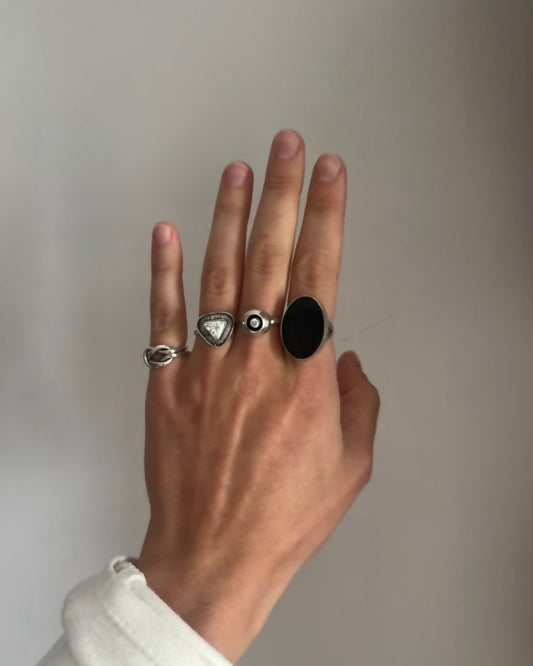 Knot Silver Ring