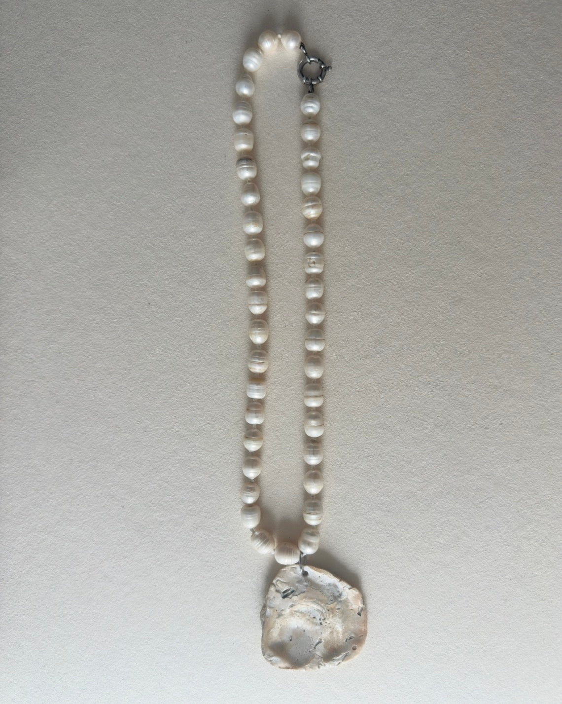 Heavy Cultivated Pearl Necklace