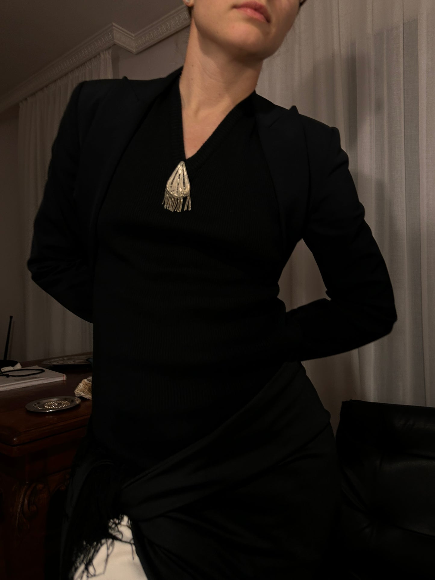 Vintage Silver Brooch