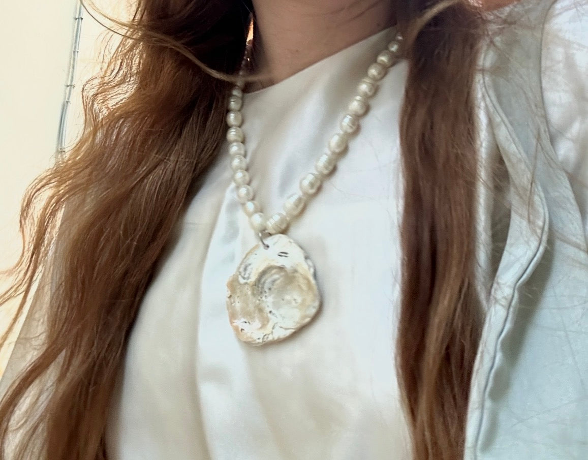 Heavy Cultivated Pearl Necklace