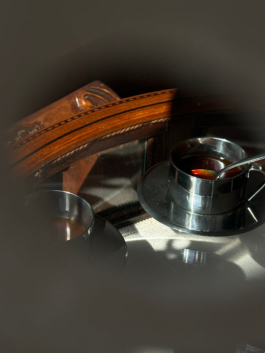 ESPRESSO CUPS WITH SPOON