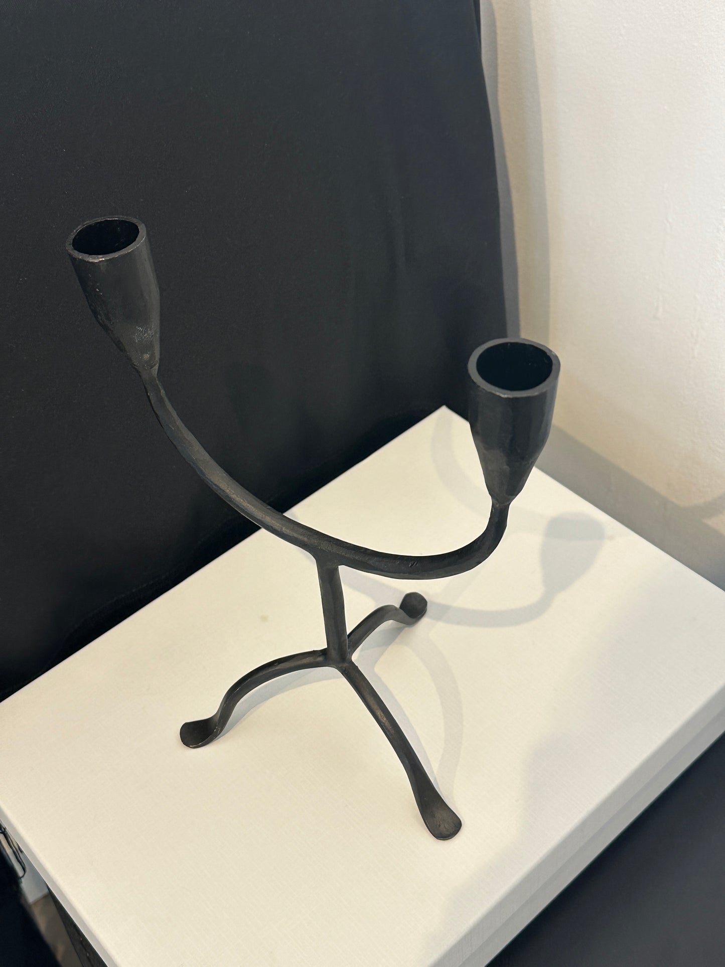 Iron Candle Holder