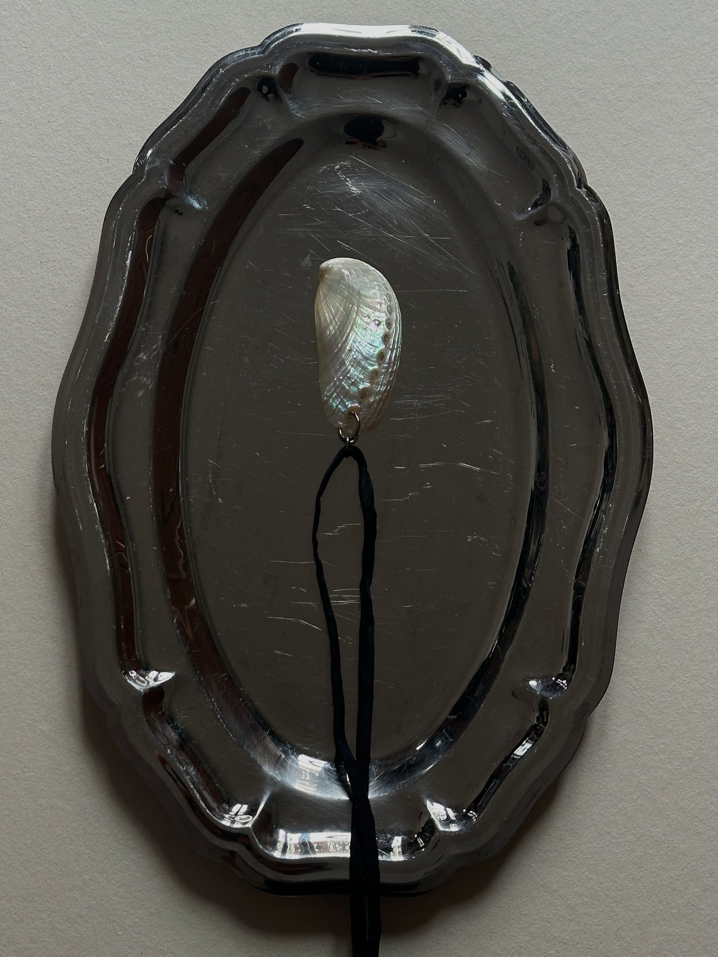 Faux Mother of Pearl Pendant
