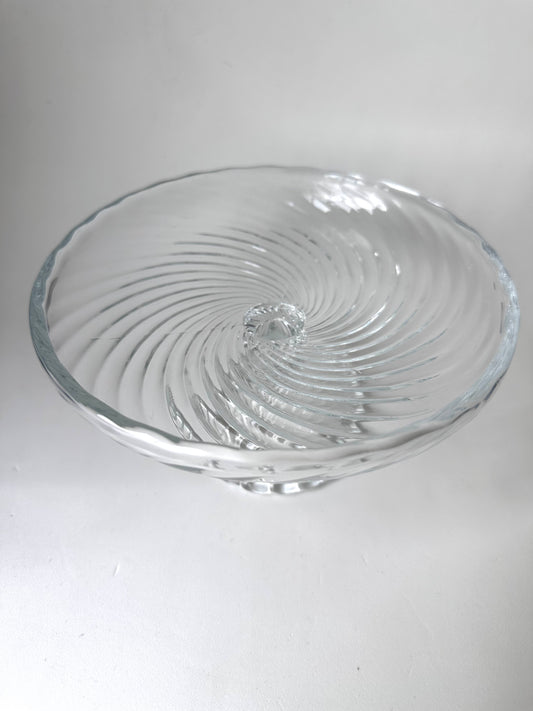 GLASS SERVING PLATTER