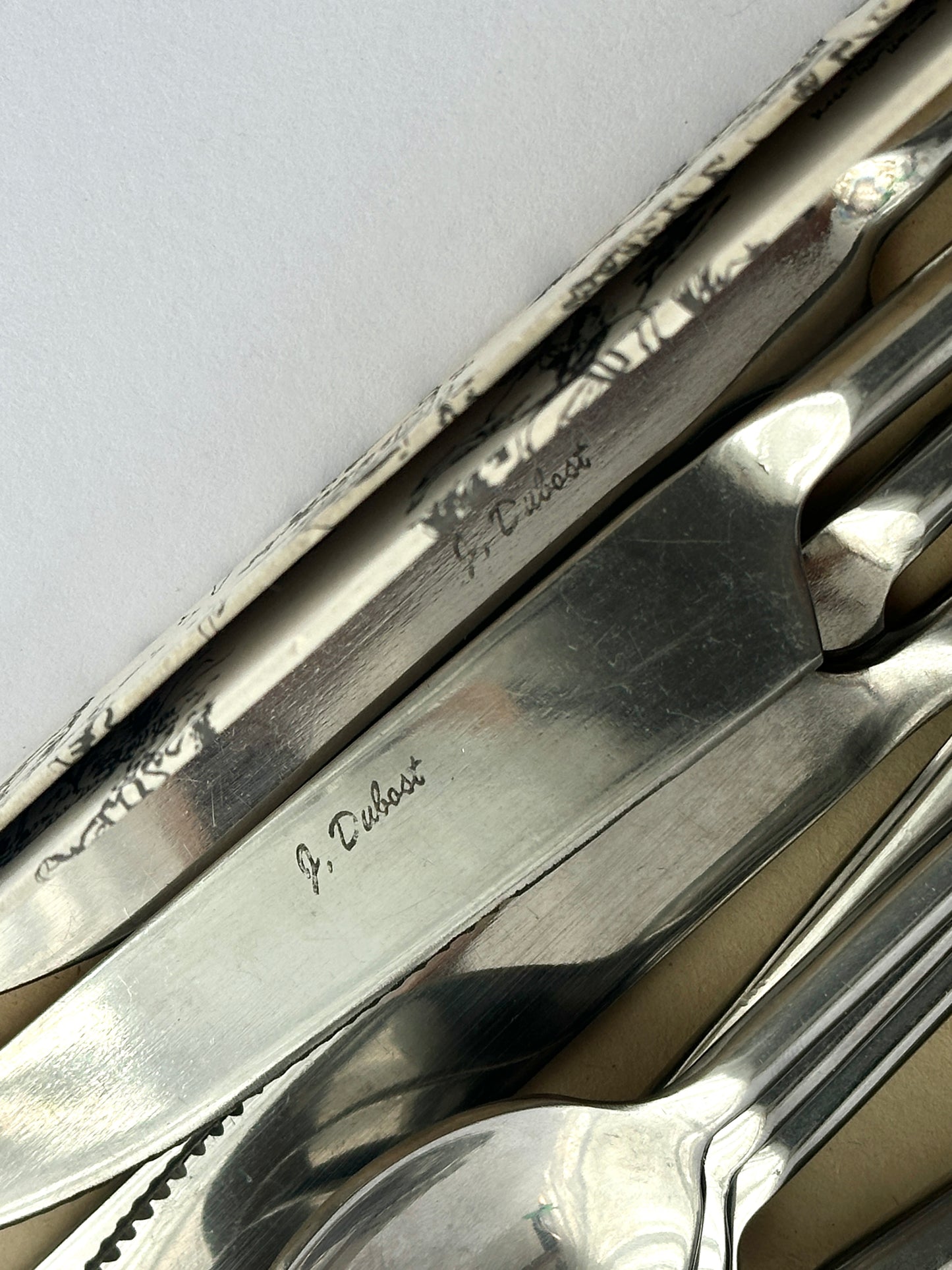 Dubost Vintage Swirl Cutlery Set