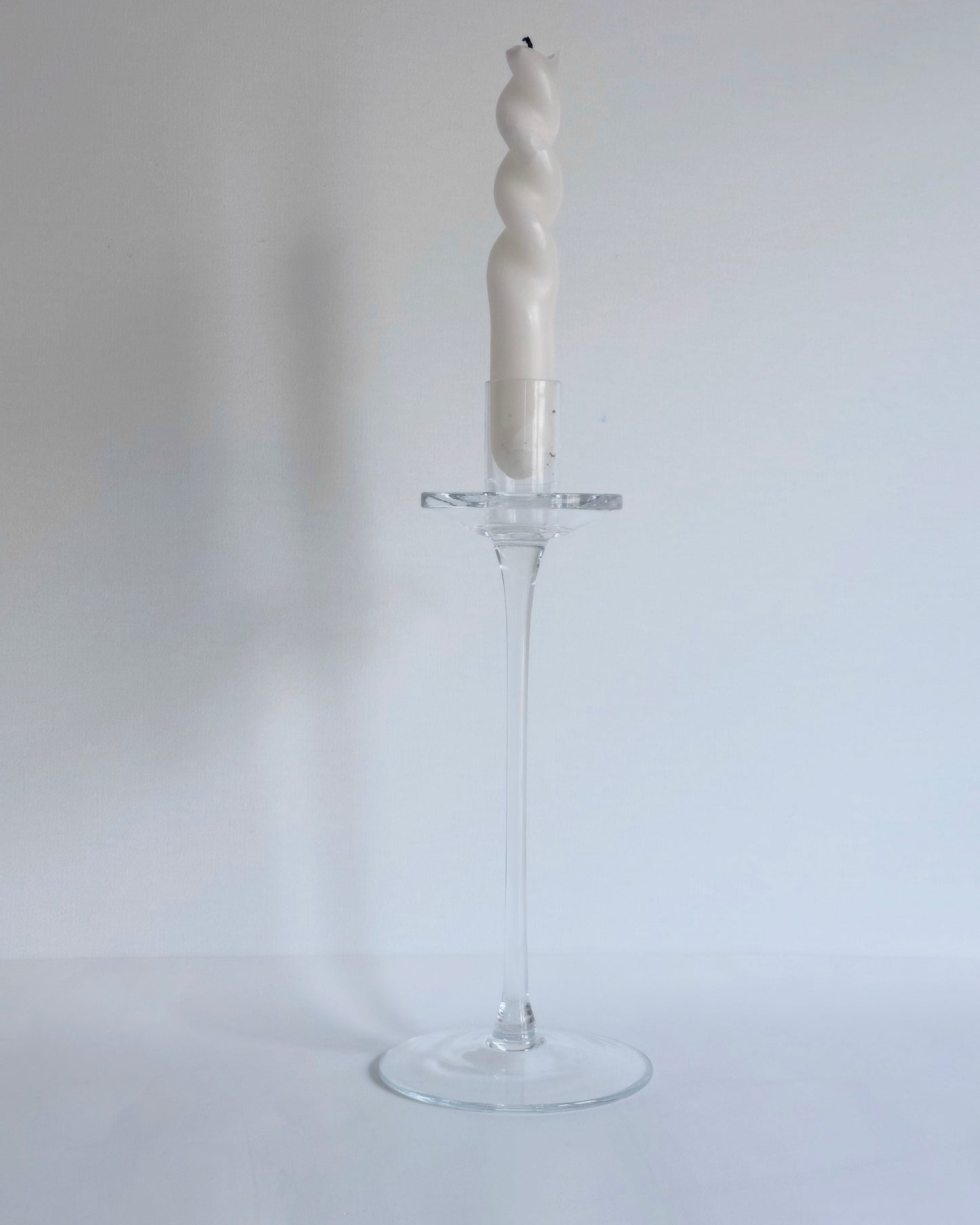 GLASS CANDLE HOLDER
