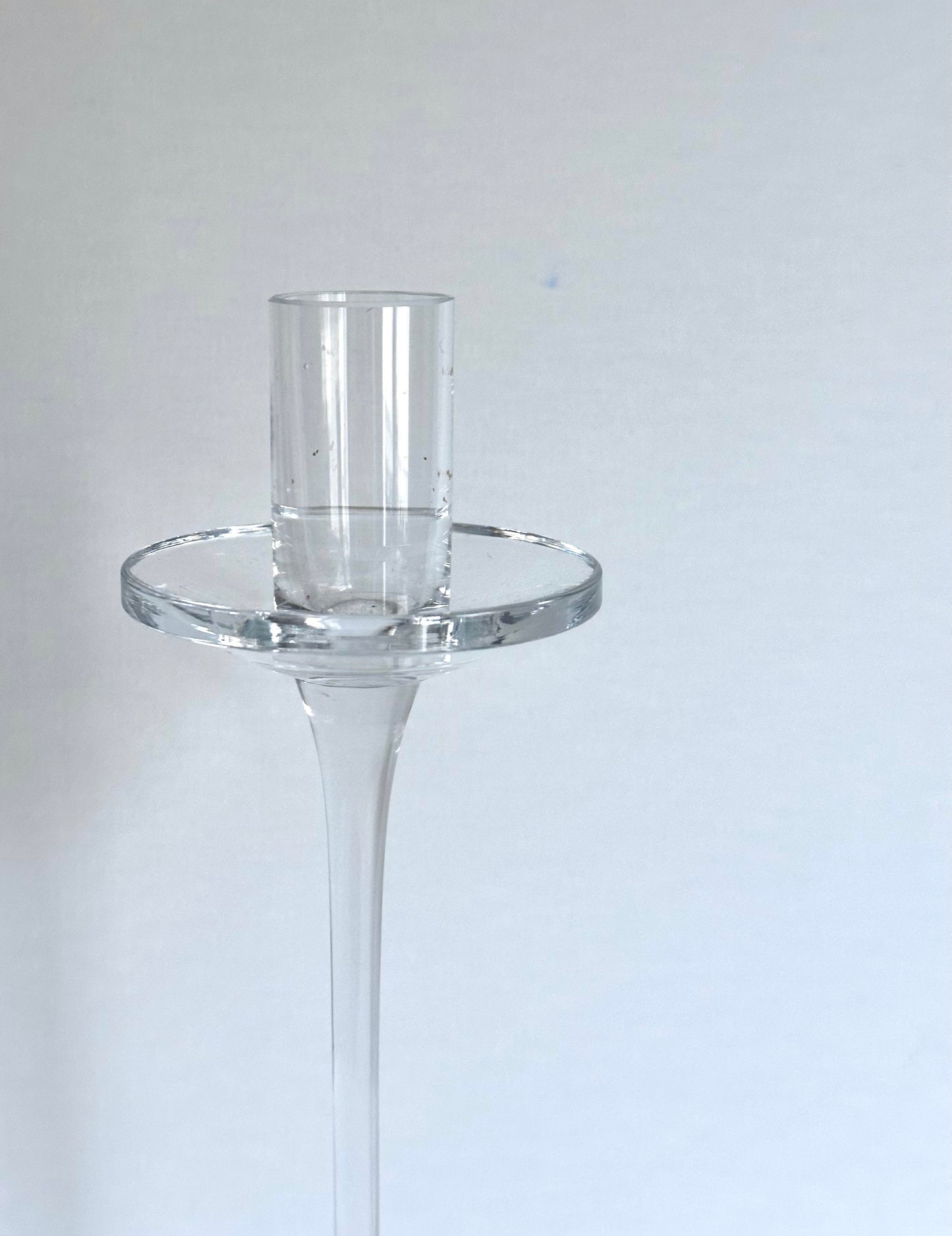 GLASS CANDLE HOLDER