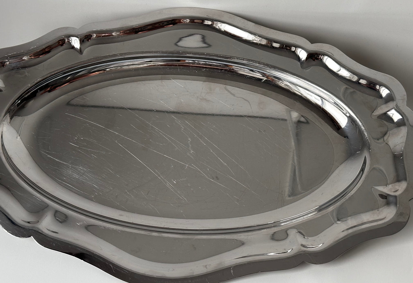 STAINLESS STEEL SERVING PLATTER